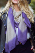 Cashmere & Linen Scarf – Lavender